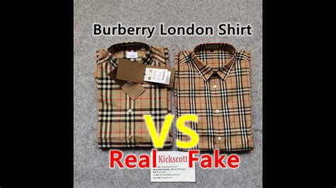 burberry real vs fake shirt|authenticate burberry item.